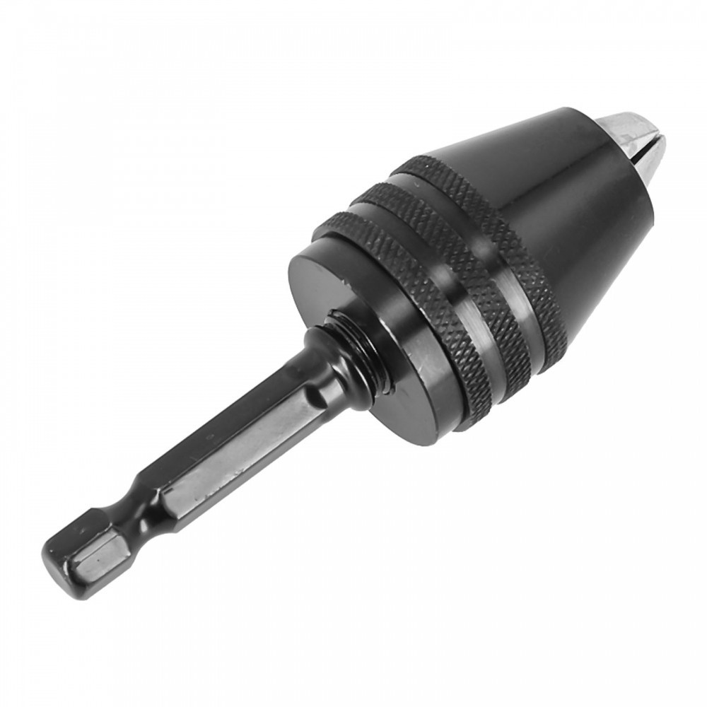 【COLORFUL】Drill Chuck Black Centering Chuck Drill Metal Quick-change ...