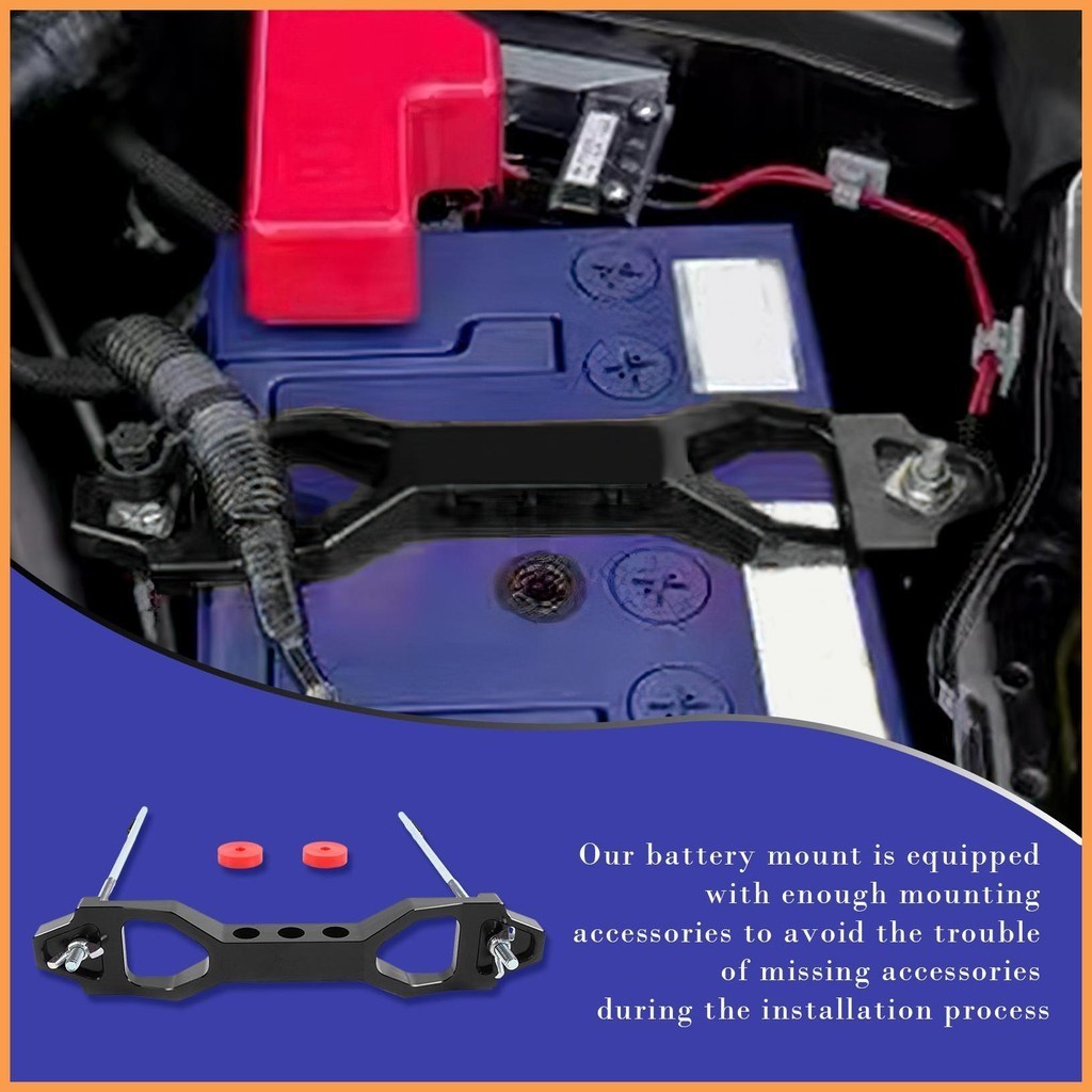 Battery Retaining Bracket Kit Battery Hold Down Kit for Cars Car ...