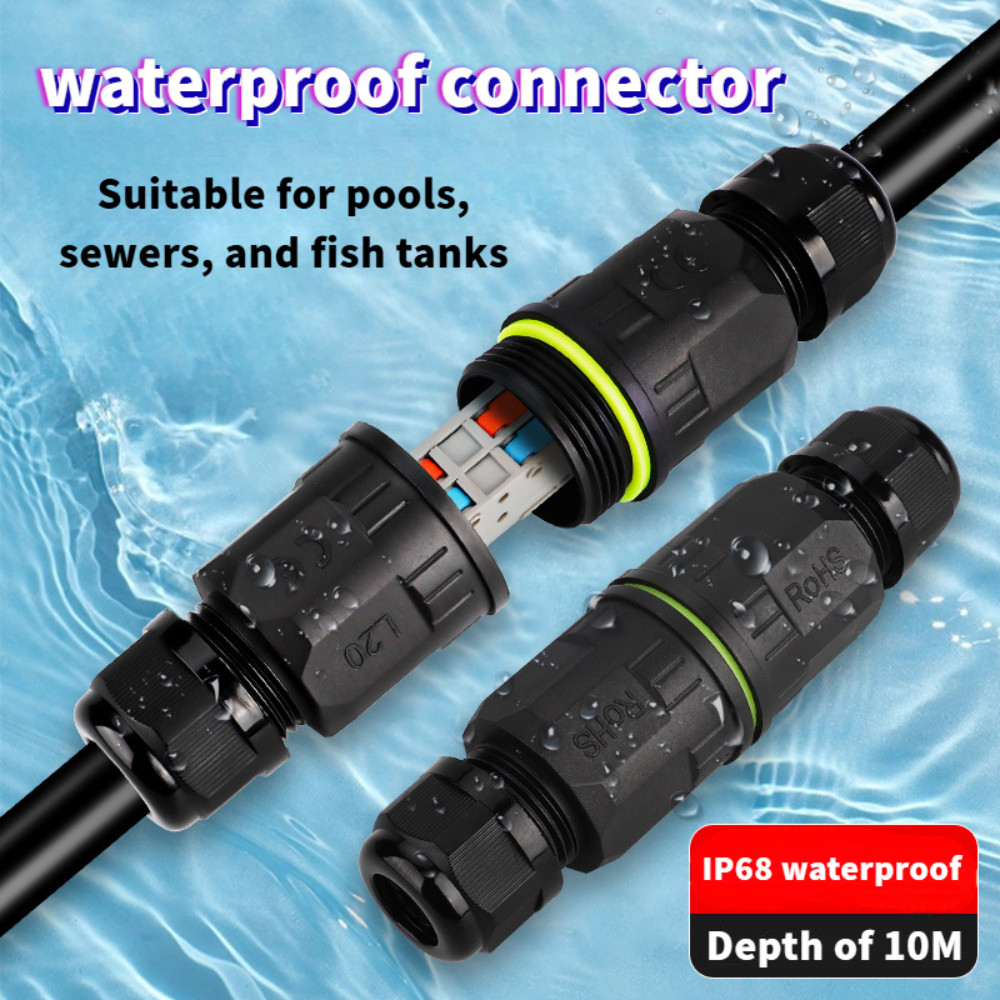 IP68 Waterproof Wire Intermediate Connector Underground Junction Post ...