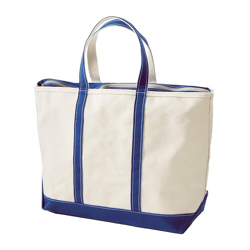 LL Bean Boat and Tote Bag Zip Top Large Canvas | Shopee Singapore