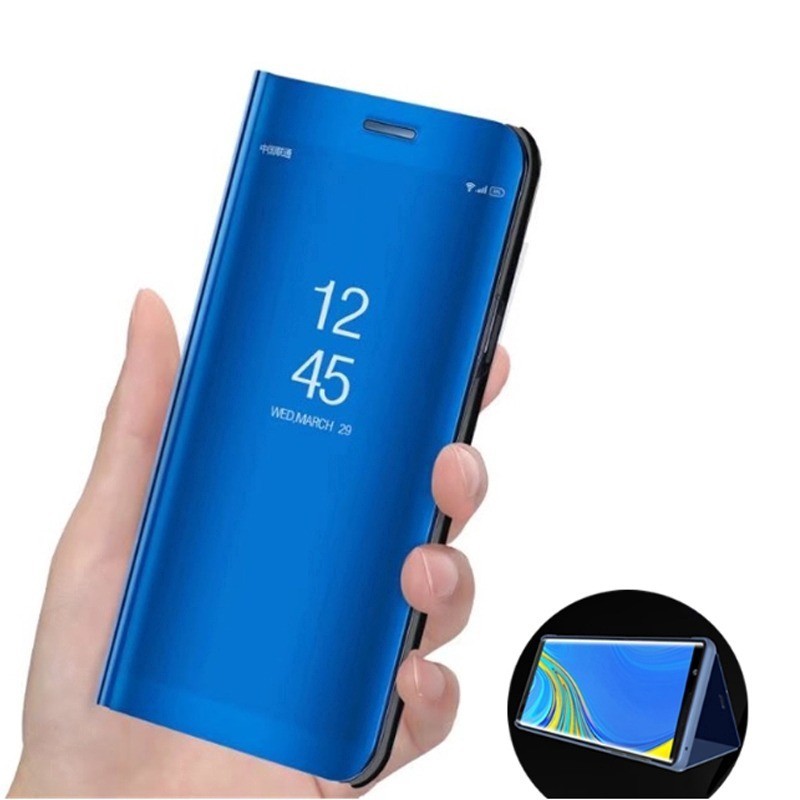 Purple Clear View Cover Xiaomi Mirror Casing Cover For Xiaomi