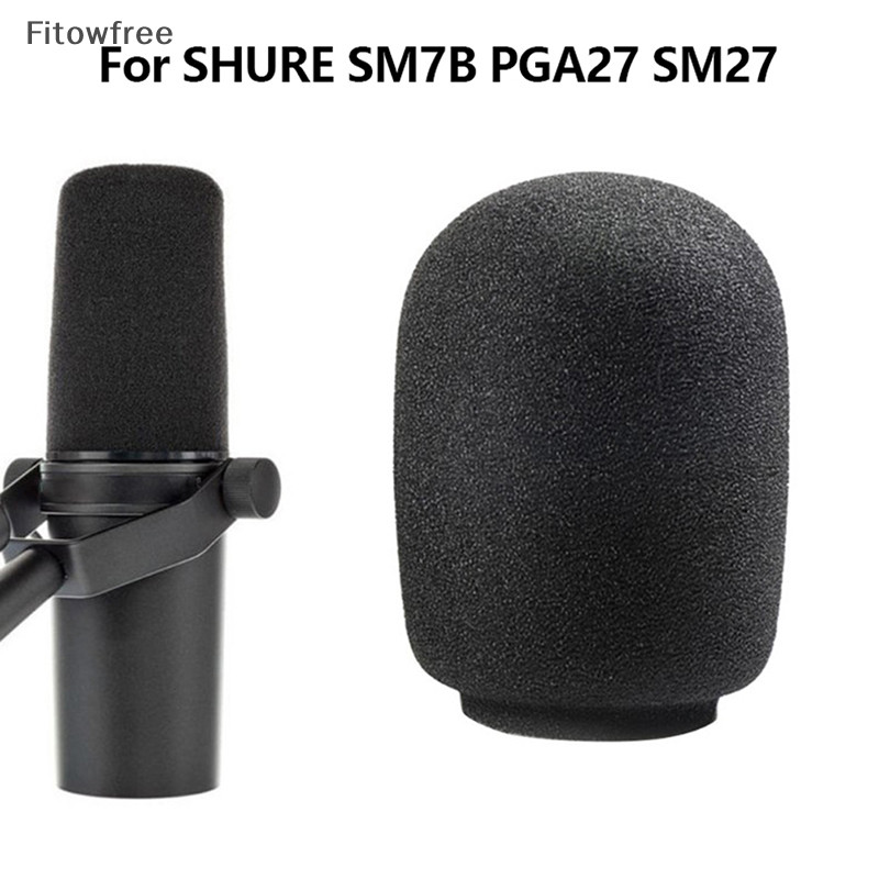 Fitow Foam Microphone Windscreen for SM7B PGA27 SM27 condenser