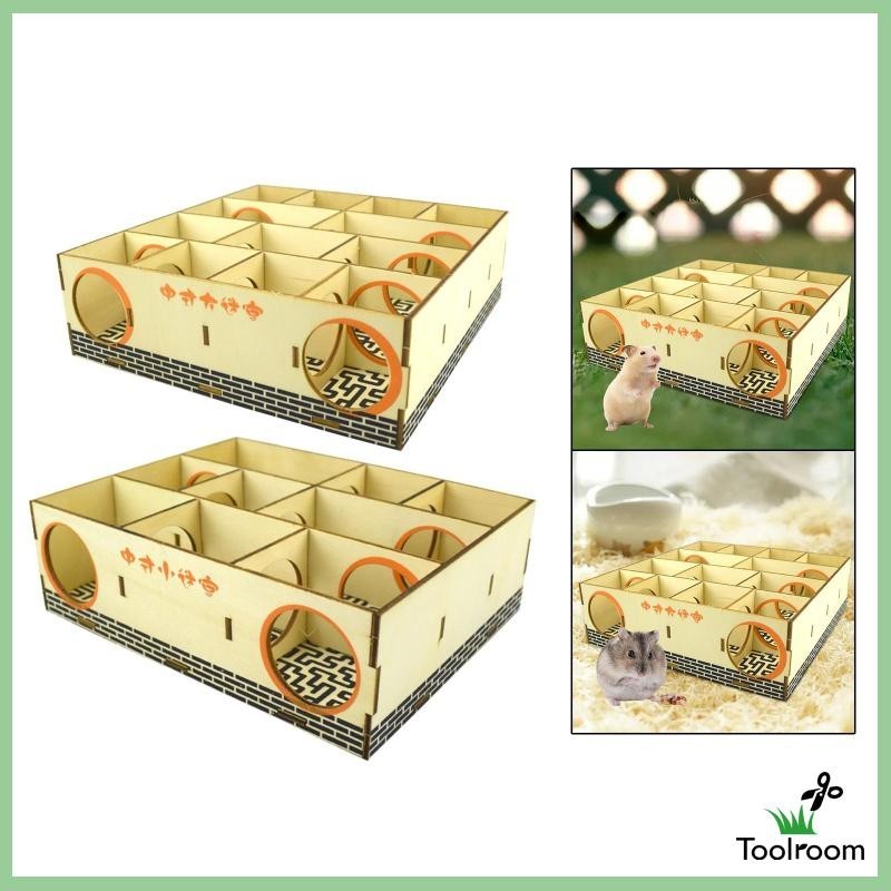 [ Hamster Maze, Hamster Maze Tunnel, Playhouse, Wooden Play Toys ...
