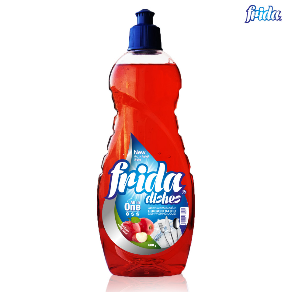 Frida [600ML] Dishwashing Liquid | Pencuci Pinggan [Power Clean] Tough ...