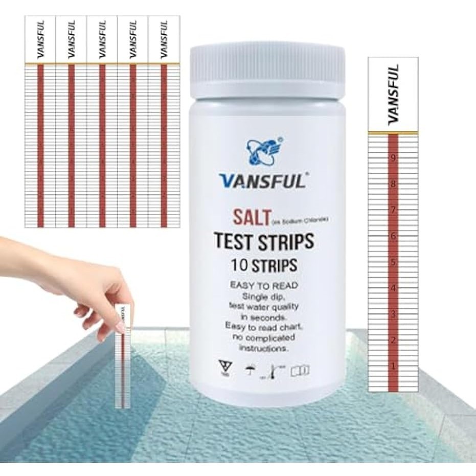 Salt Test Strip Titrators for Pools Salt Water Pool Test Strips for