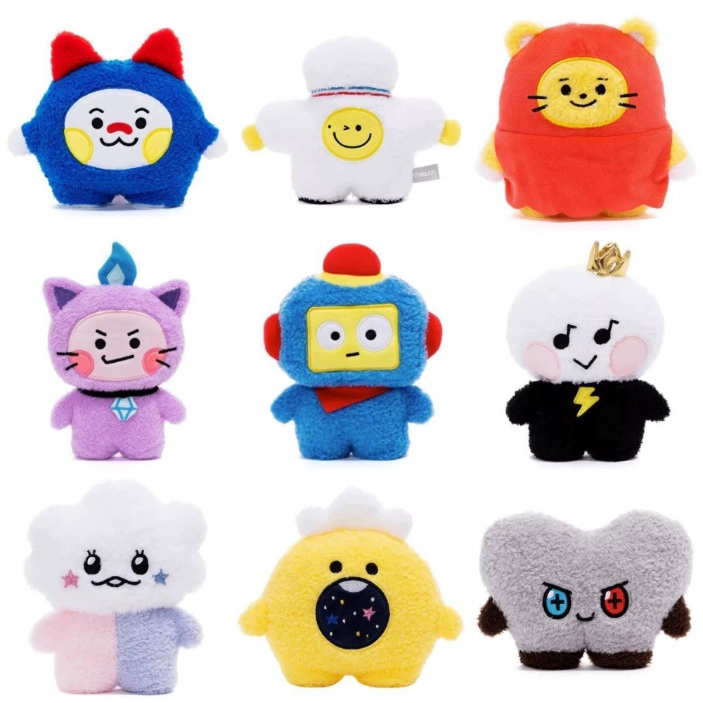 20cm Kpop Idol TREASURE Doll TRUZ TATTON Series Plush Dolls HIKUN