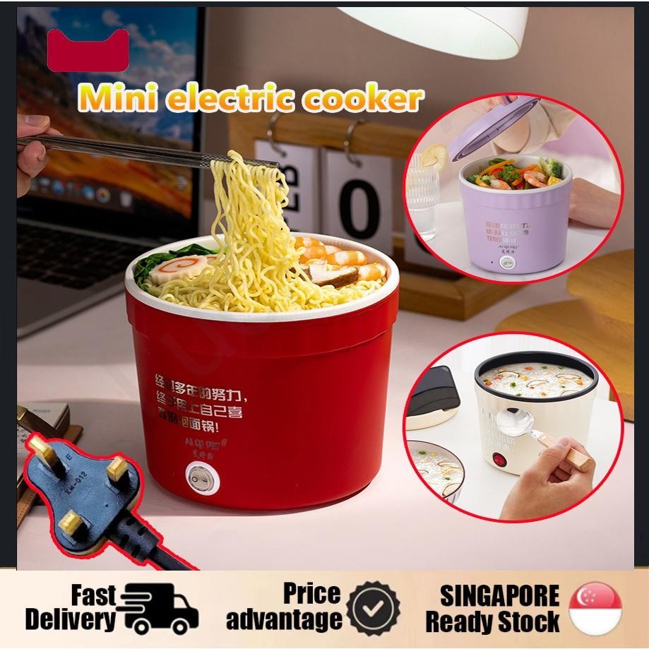 🔥SG 24H Shipping🔥Multifunctional Electric Cooker Visible Lid Cooking ...