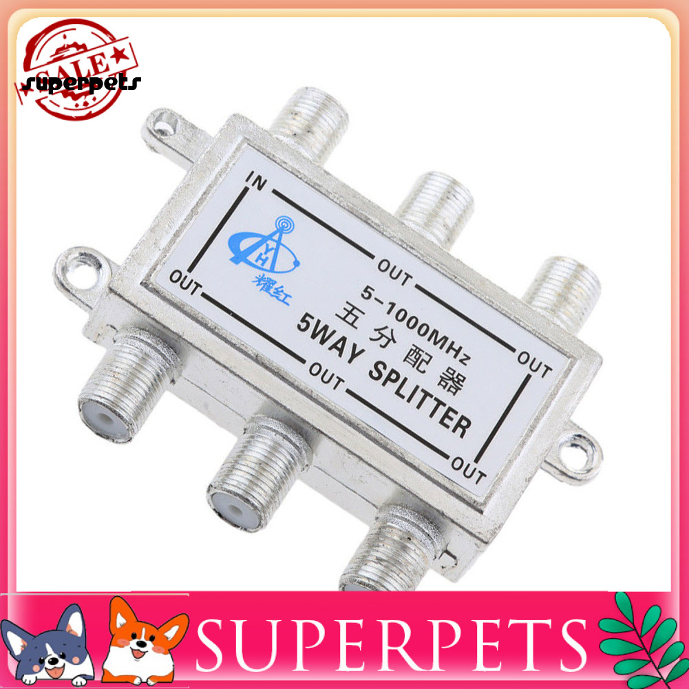 Splitter TV 6 Vie Splitter TV 6 Uscite 5-2300 MHz - Perfetto Per - Foto 8