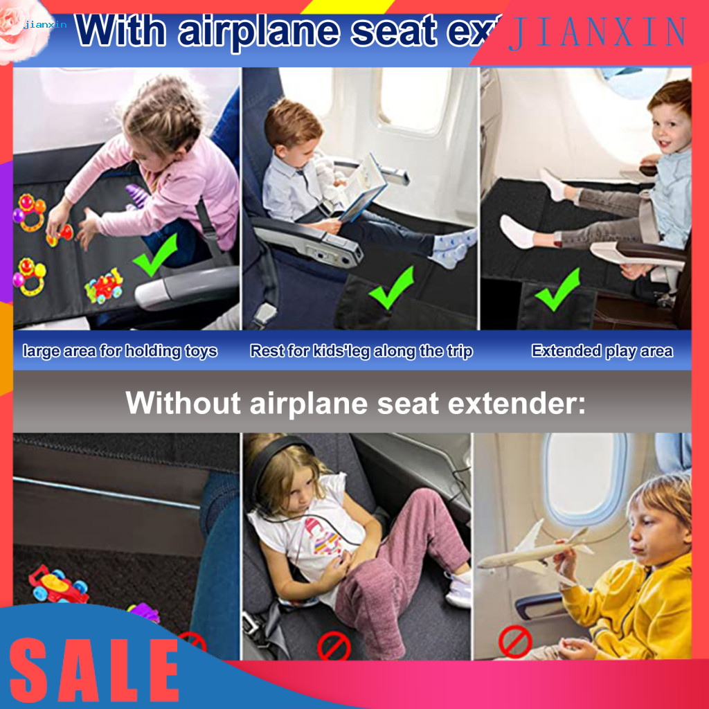 Airplane Seat Extender Toddler Airplane Seat Extender Foldable Airplane ...