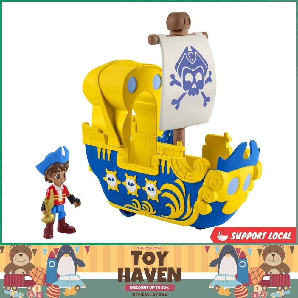 [sgstock] Fisher-Price Nickelodeon Santiago of The Seas Santiago Figure ...