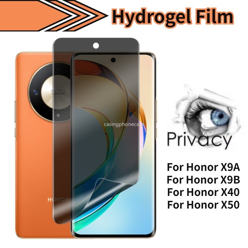 For Huawei Honor X9a X9b X40 X50 5g 2023 2024 Privacy Anti Peek Hydrogel Soft Film Screen 0198