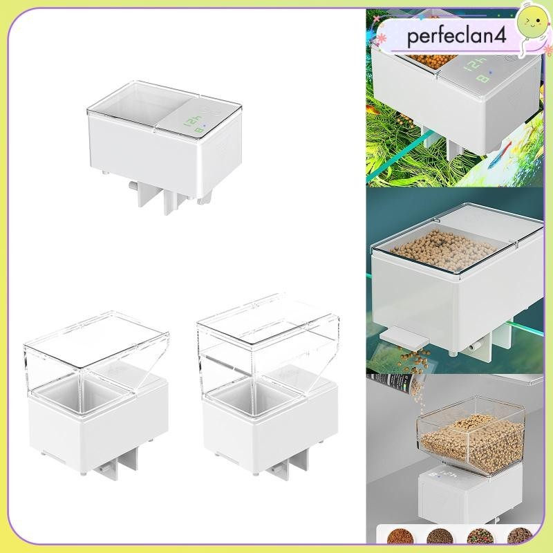Perfeclan4 Automatic Feeder Turtle Tank Food Feeding for Vacation Travel Shopee Singapore