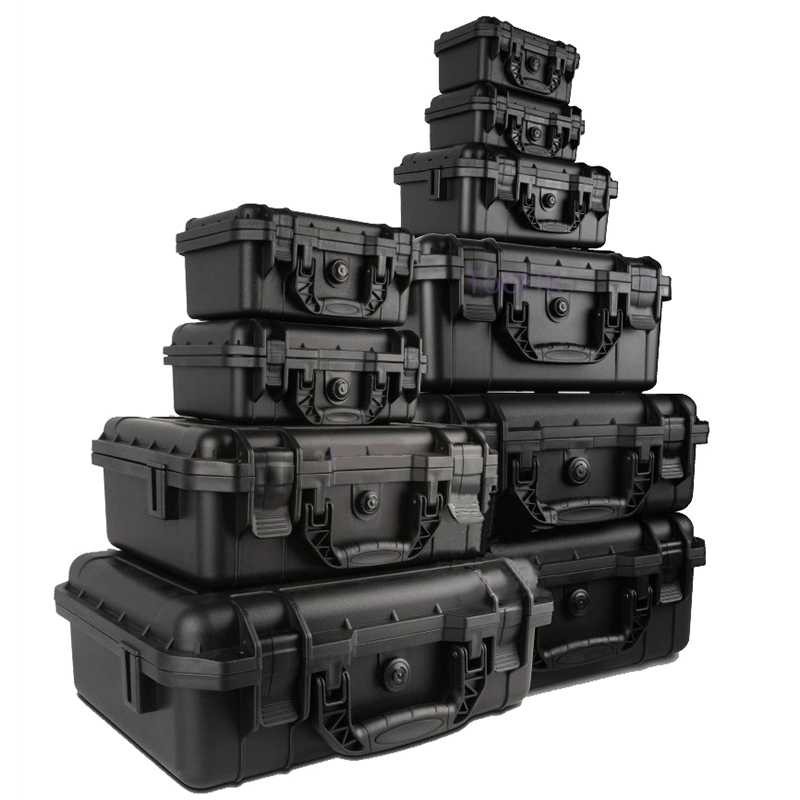Security Instrument Box Portable Tool Box Organizer Bag Hard Storage ...