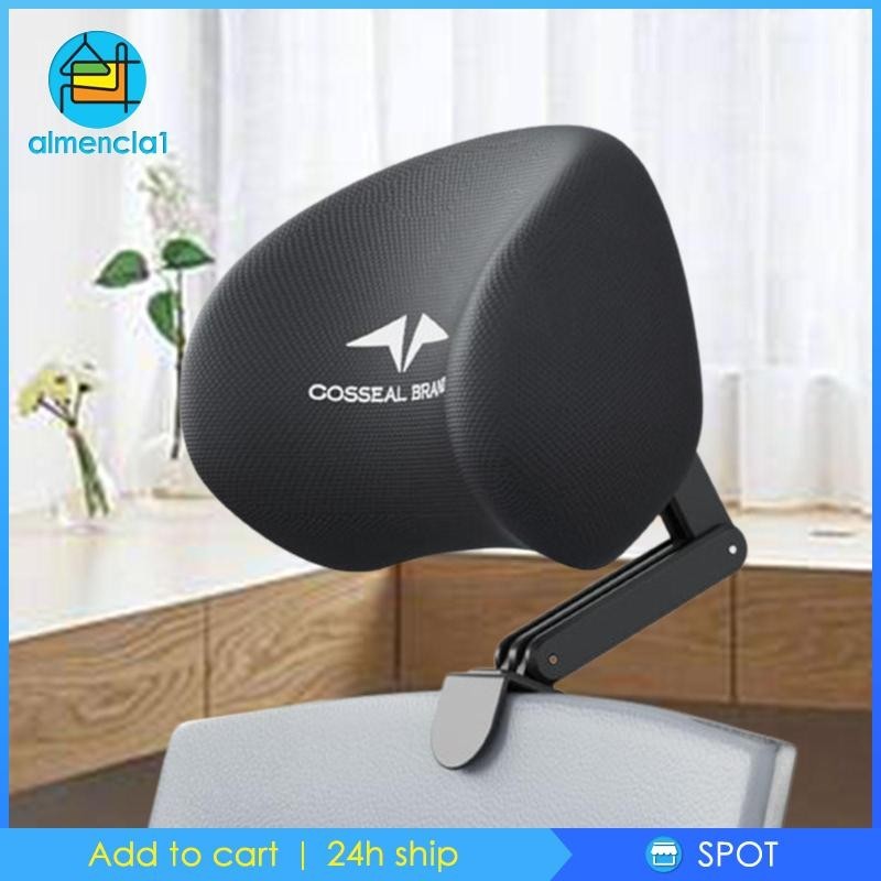 [Almencla1] Chair Neck Pillow Office Chair Headrest Detachable Computer