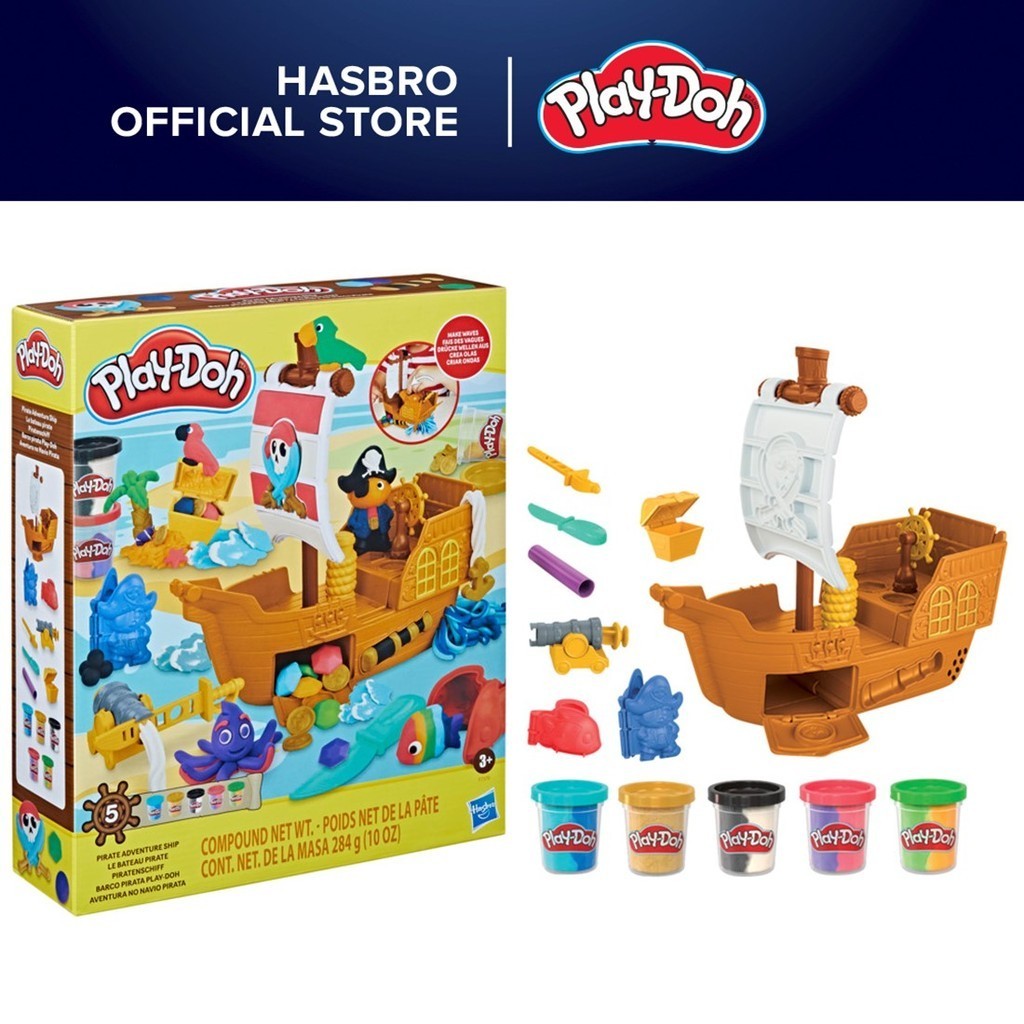 Play doh cheap pirate ship