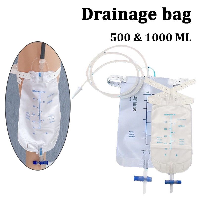 【Urinary Receiver Drainage Bag】Urine Bag Leg Strap Catheter Urine