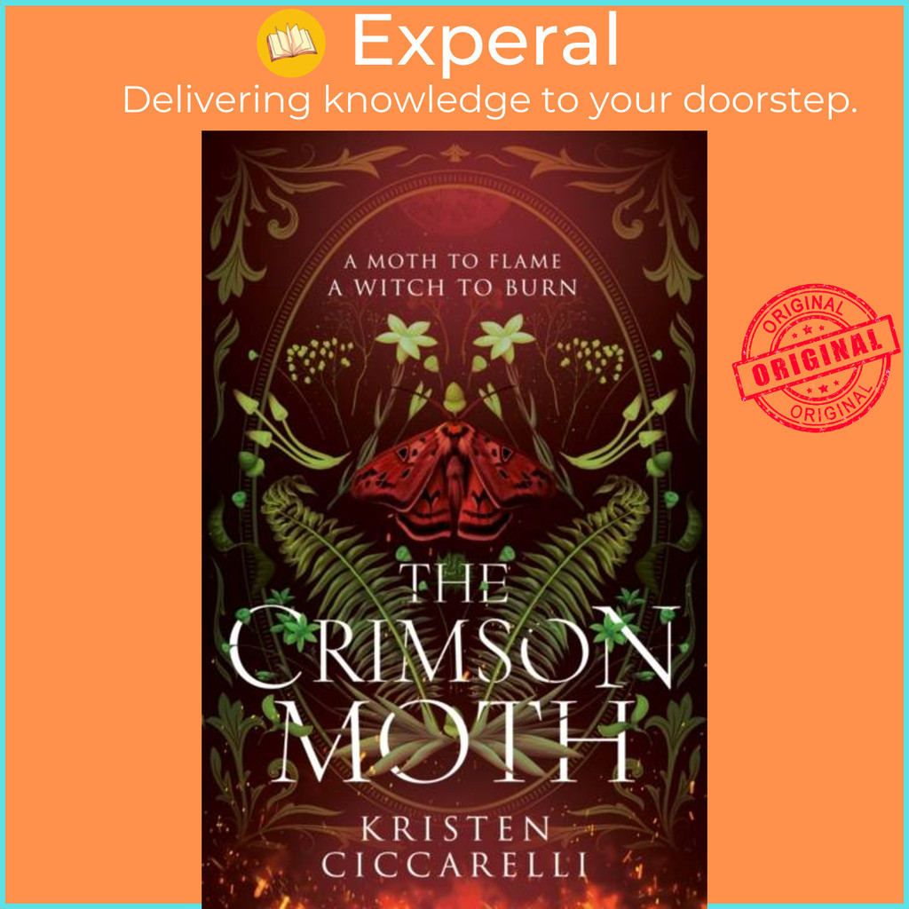 The Crimson Moth by Kristen Ciccarelli (UK edition, paperback) | Shopee ...