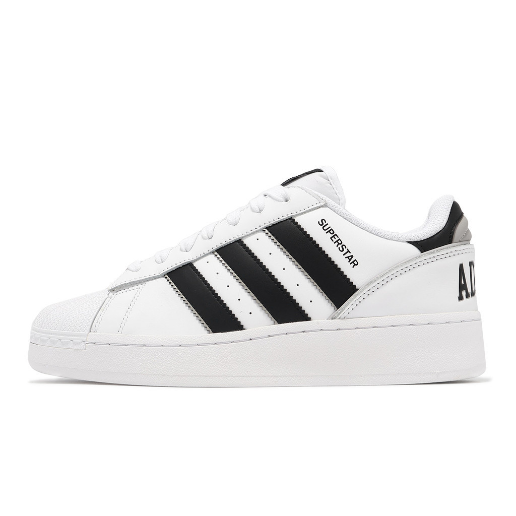 adidas Casual Shoes Superstar XLG T Men s Women s White Black Thick Soled Heightened ACS IF6138