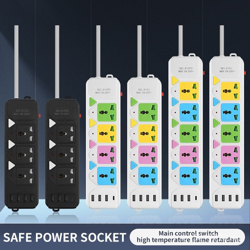Southeast Asia Power Strip High Power Thailand Myanmar Philippines ...