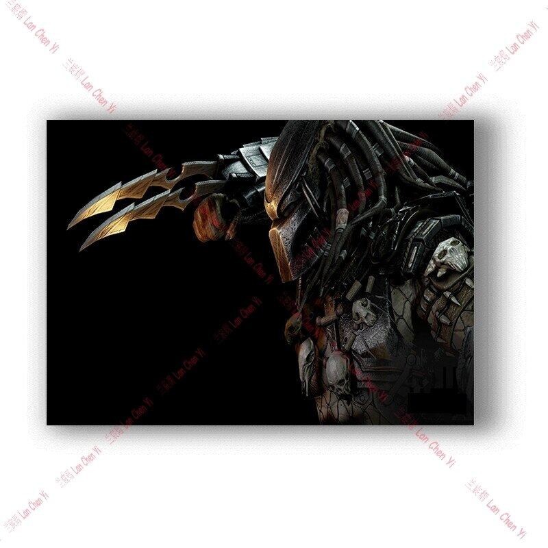 30x40cm With Frame Alien Predator Movie Art Canvas Painting Print 