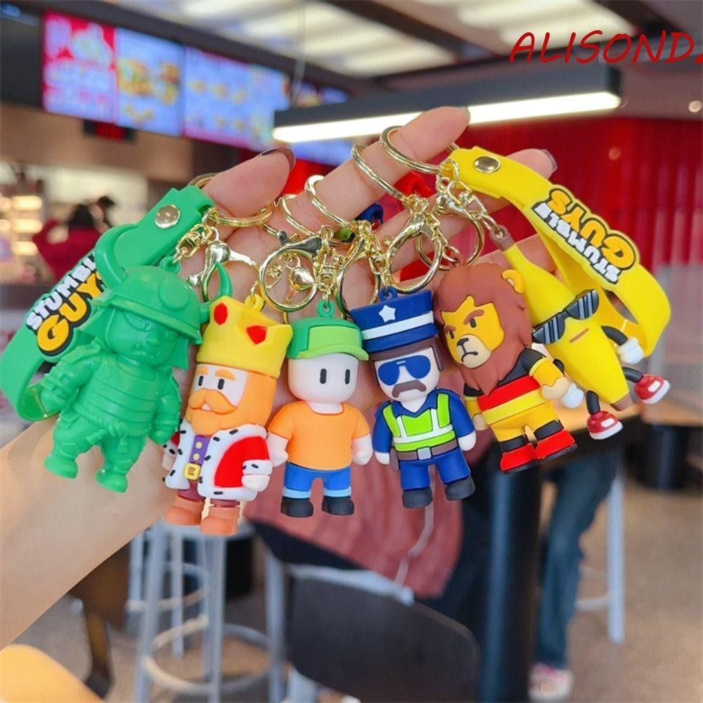 ALISONDZ Stumble Guys Keychain, Banana Person Lion Man StumbleGuys Doll  Pendant, Hanging Accessory Cosplay Anime Game Funny Stumble Guys Keyring  Car Key Ring | Shopee Singapore