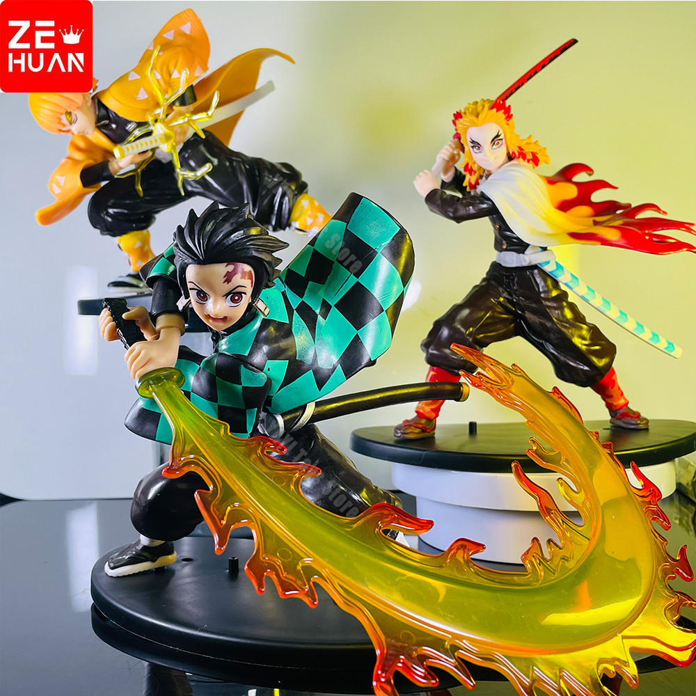 Sold Bundle of 4 Zenitsu Figure Demon Slayer Anime