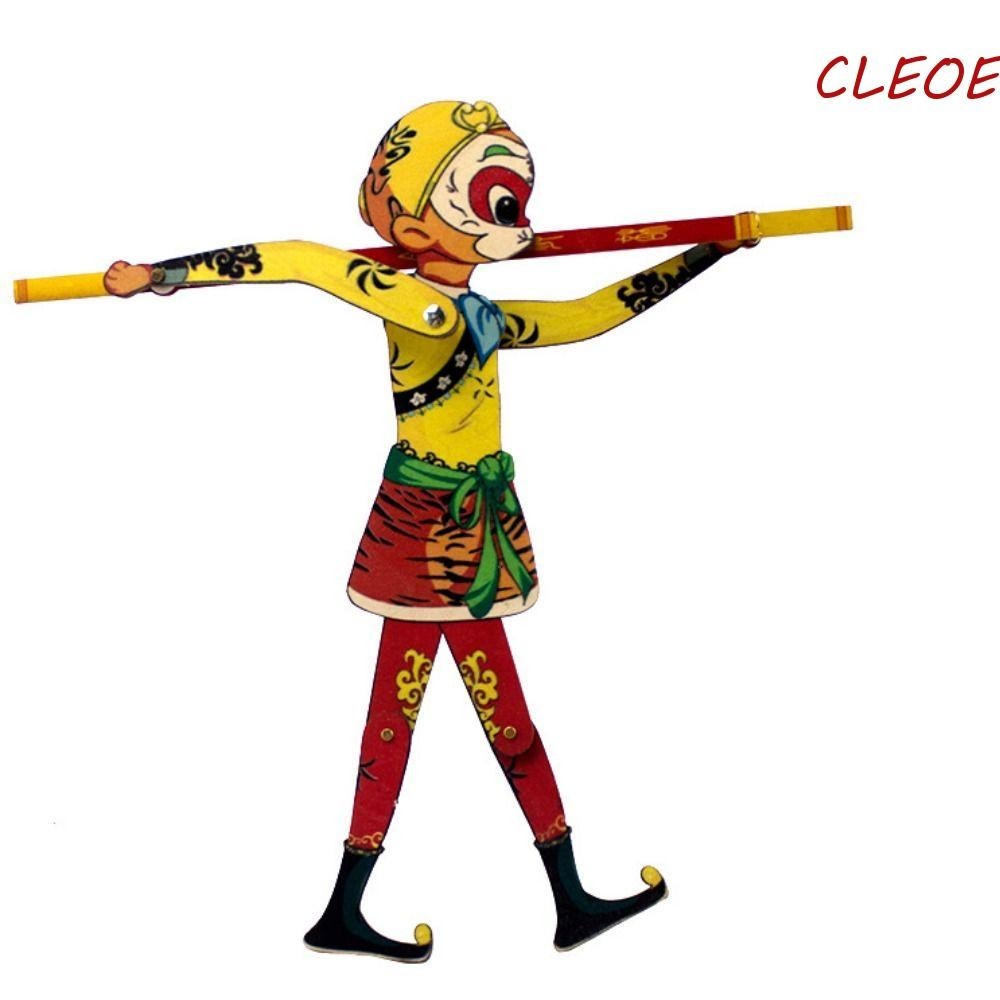 CLEOES Chinese Shadow Toy, Hand Puppet Action Rod Shadow Puppetry ...