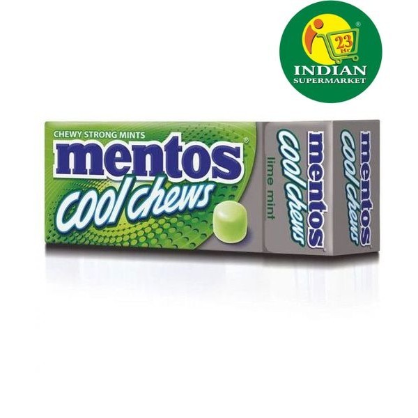 Mentos Cool Chews Lime Mint 33g | Shopee Singapore