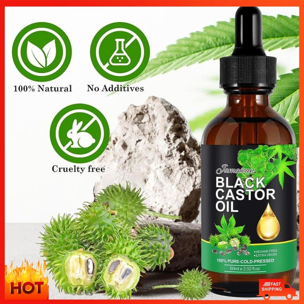 Jamaican Black Castor Oil Hair Care Essential Oil Hair Moisturizing ...