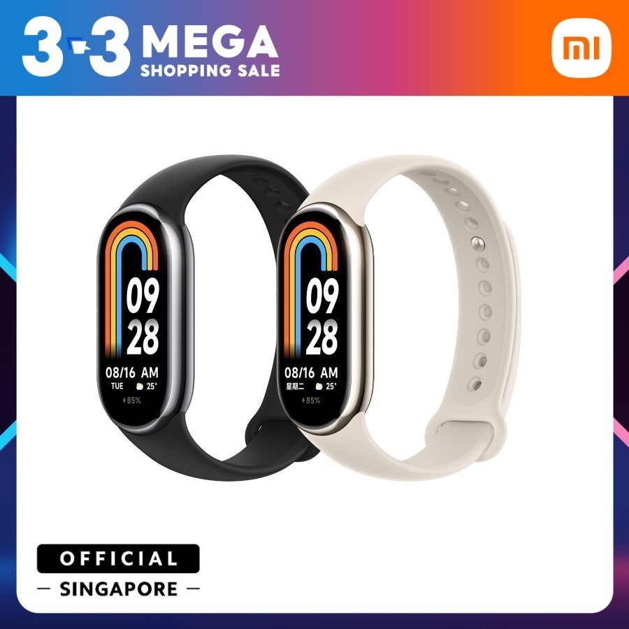 Xiaomi Mi Band 8 | Fitness Trackers | Shopee Singapore