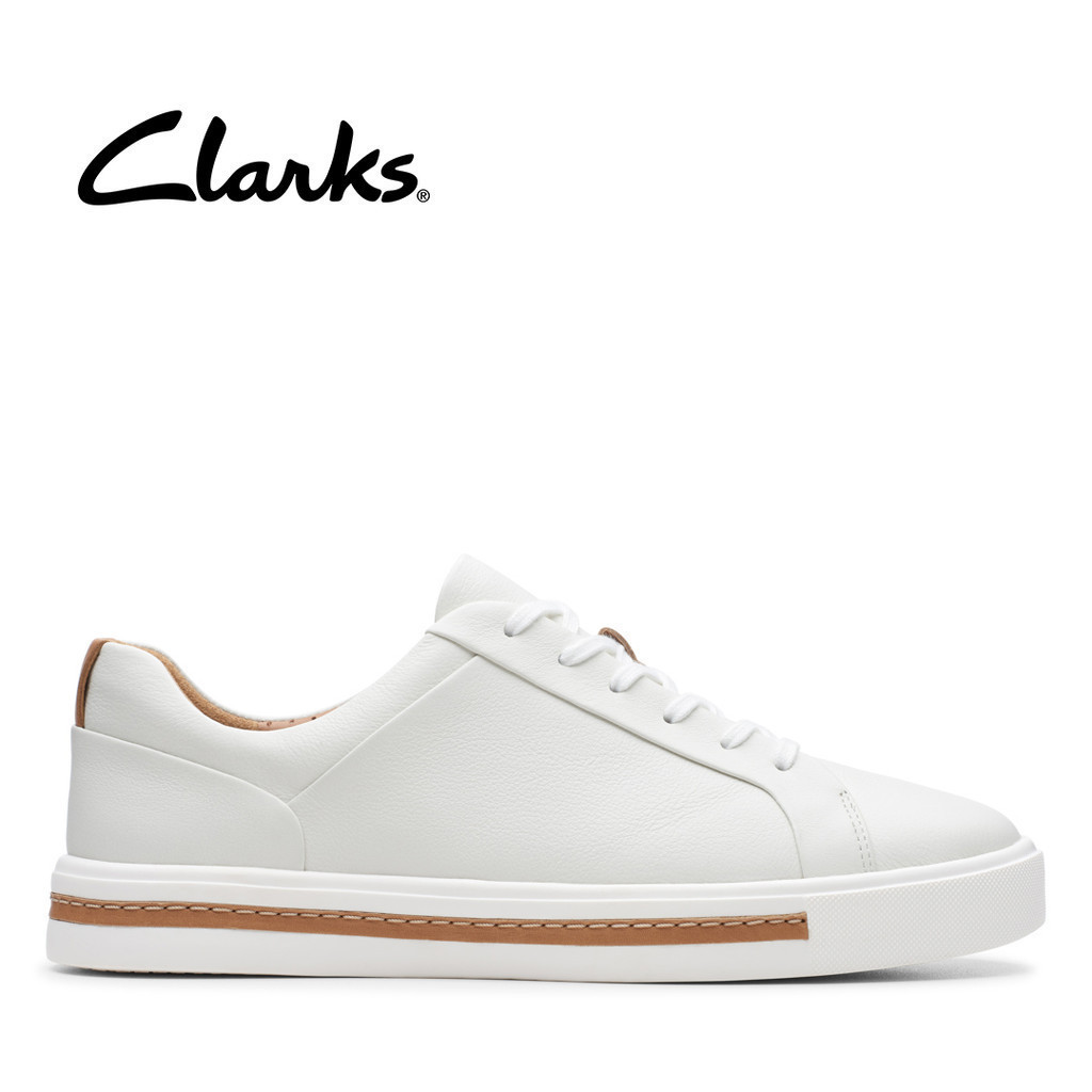 Clarks un maui lace white best sale