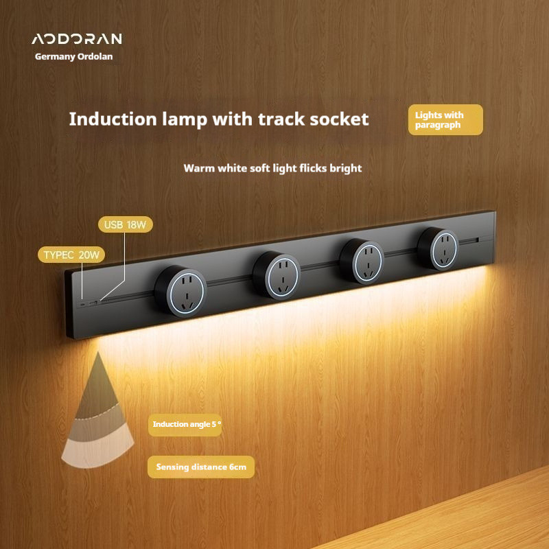 Odoran S2 Track Socket Surface Mounted with Sensor Light Magnetic ...