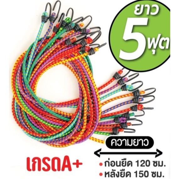 1 Line 5 Foot Strap Motorcycle Rear Rope AA082 5 Feet | Shopee Singapore