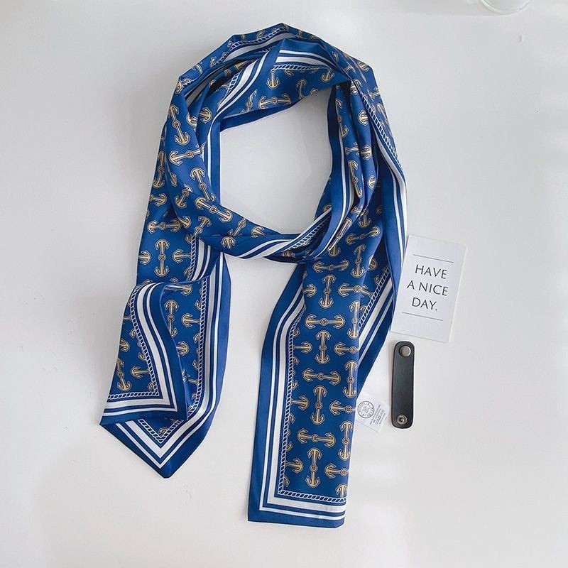 Men Scarves Men's Thin High-End Spring Autumn Neck Scarves Trendy Men's ...
