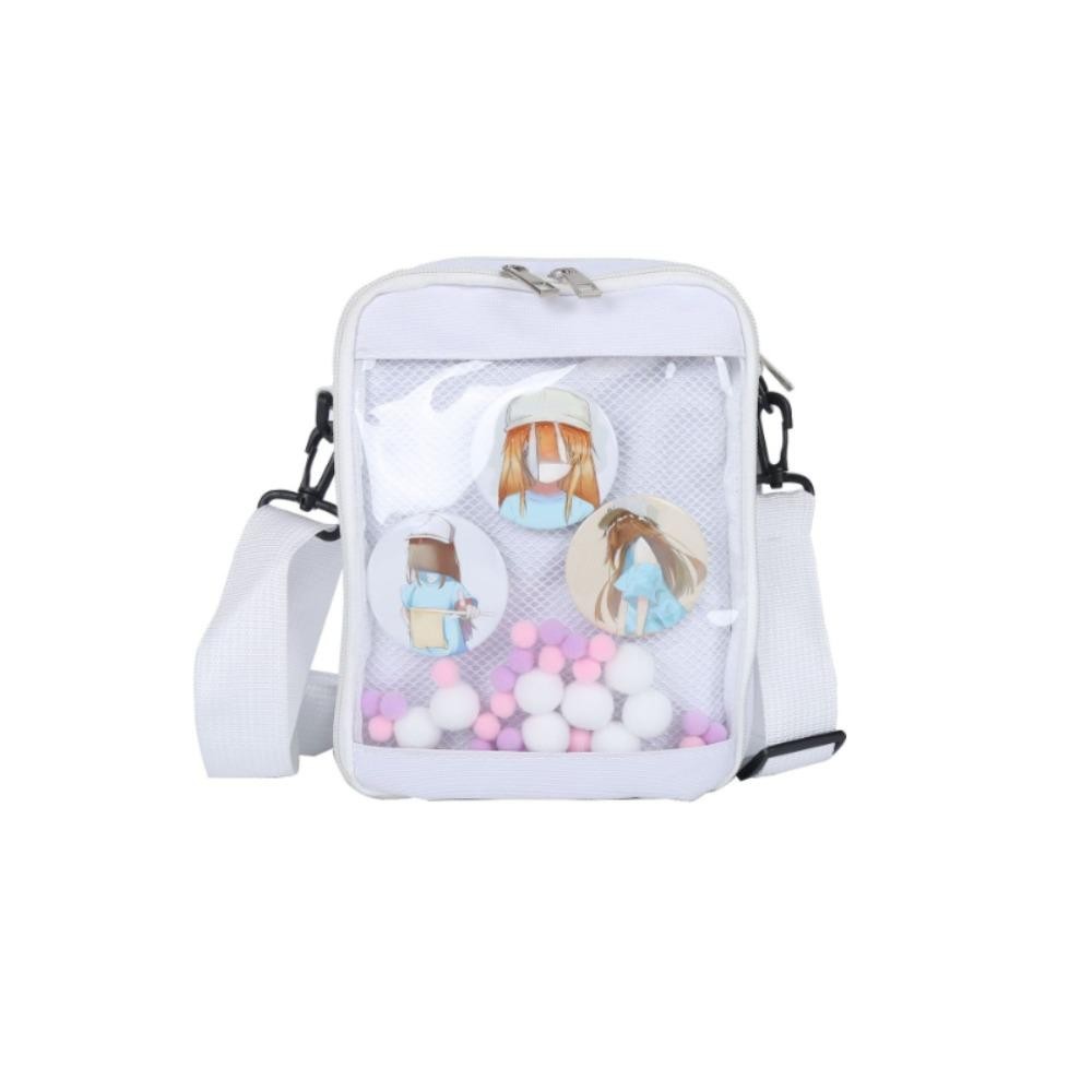 SCRE:EN ＜MINI SHOULDER BAG＞　white Small Shoulder Bags for Women Mini Handbags with Croc Pattern