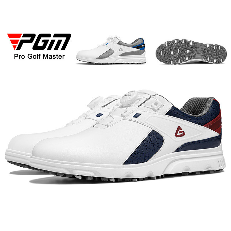 [PGM] Golf Shoes Men's Sports Shoes Knob Laces golf Men's Shoes Anti ...
