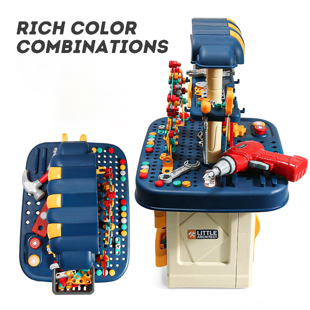 Pretend Play Toys Electric Drill Toys Workbench Toys Tool Box Toy ...