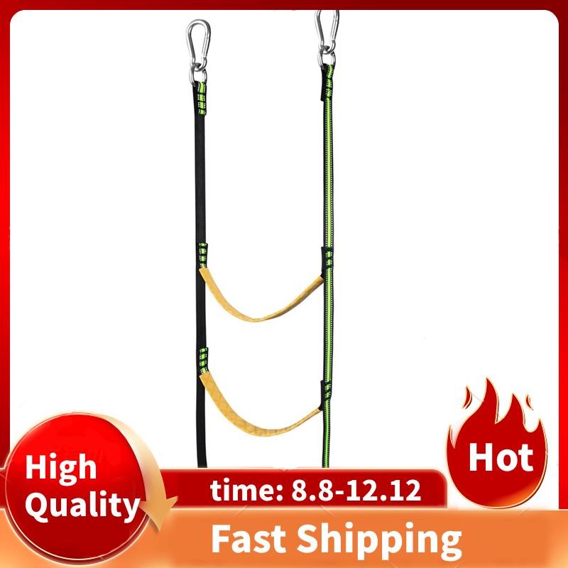 Portable Boat Rope Ladder 3 Step Folding Hanging Boat Boarding Ladder ...