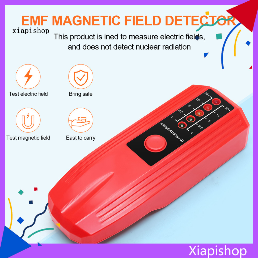 XPS Radioactive Detector Digital LCD Display LED Light Indicators