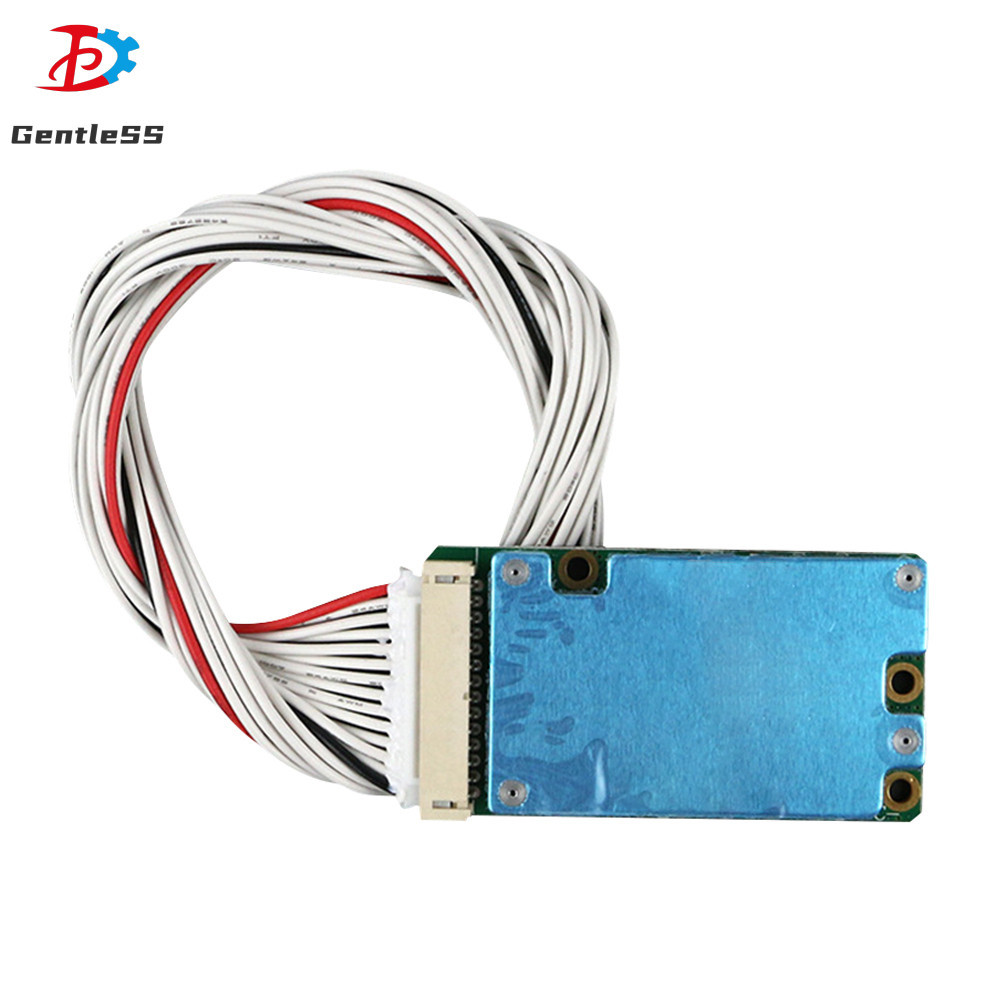 Carte De Protection BMS 48V 25A Pour Batterie Li-ion 13S - Équilibrage, Protection Surcharge/décharge - Dimensions 70x52mm