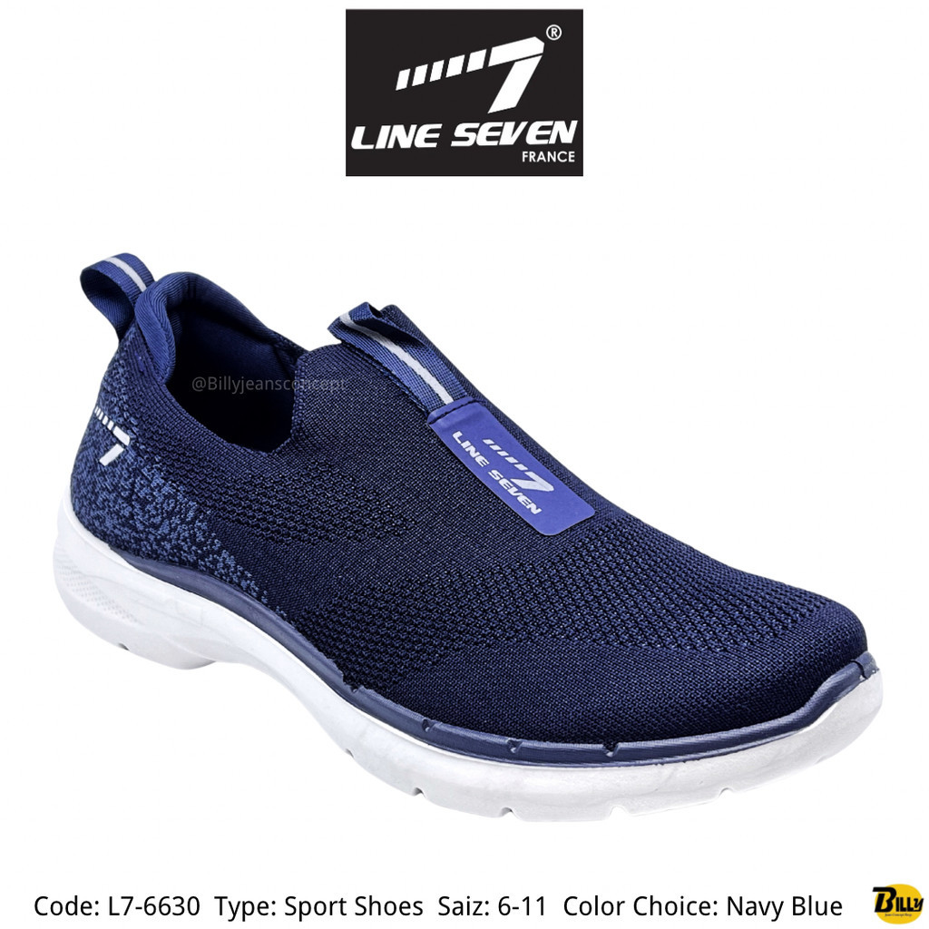 LINE SEVEN Brand Men’s Comfort Casual Slip On Jogging Running Shoes ...