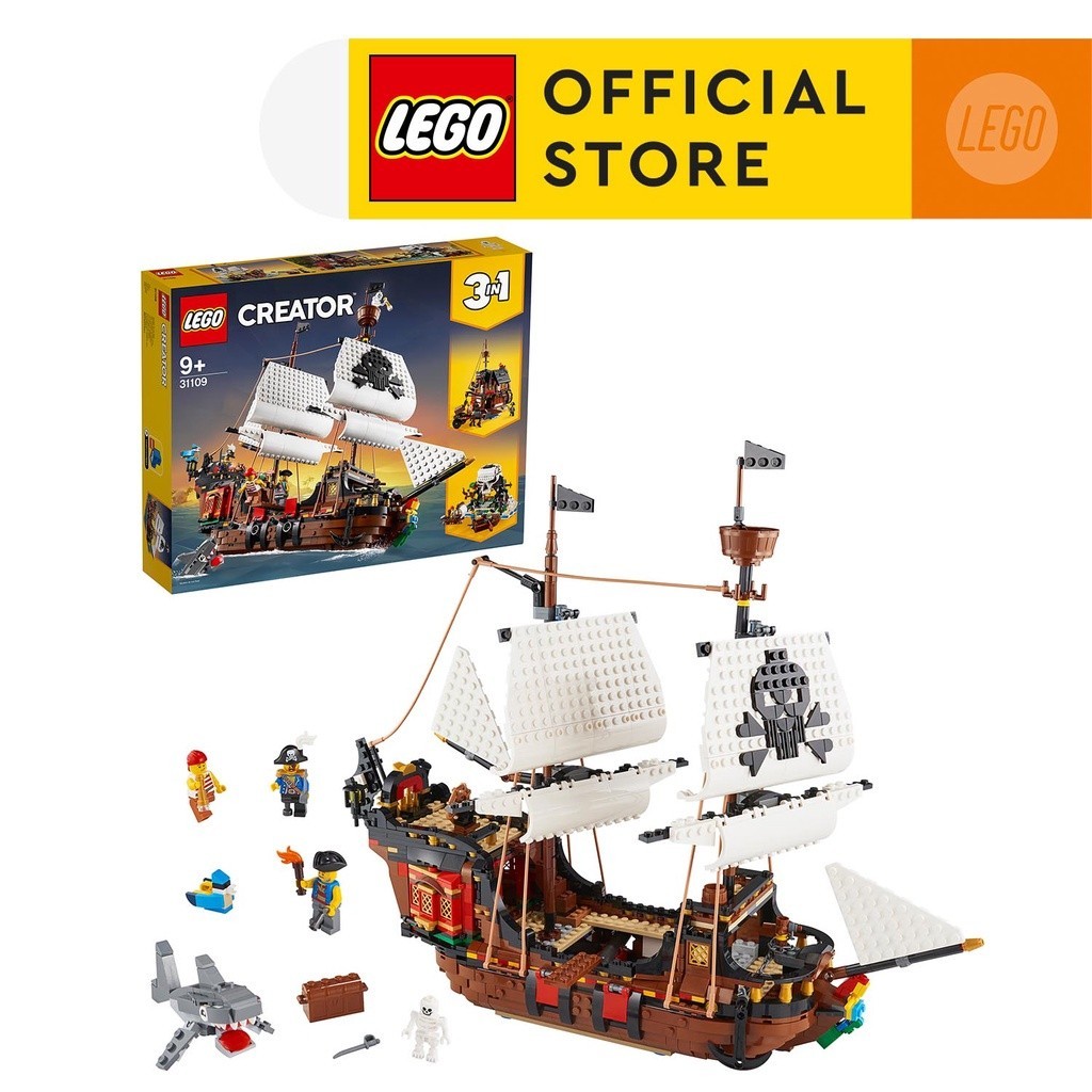 Lego set pirate popular ship 3 in 1