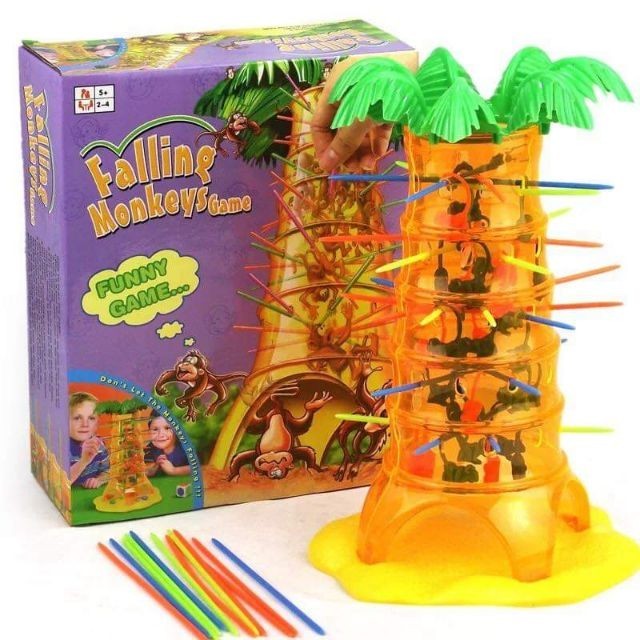 Falling Monkey Board Game – Tumbling Monkey Family Party Fun Toy-T154 ...