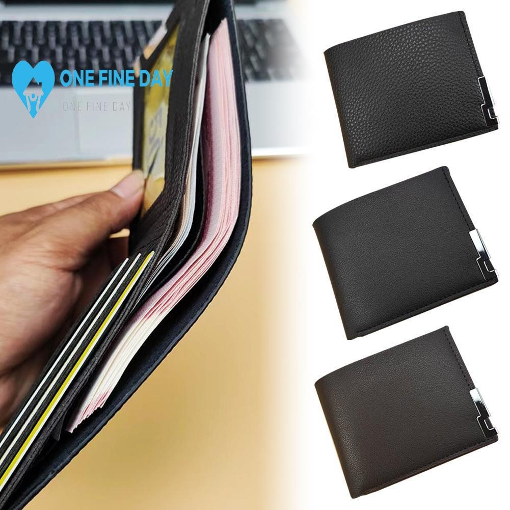 Short Horizontal Wallet Multi-function Wallet Multi-card Slot Credit ...