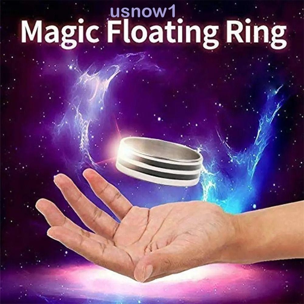 AHOUR1 Magic Floating Ring, Floating Effect Invisible Suit Magic Ring ...