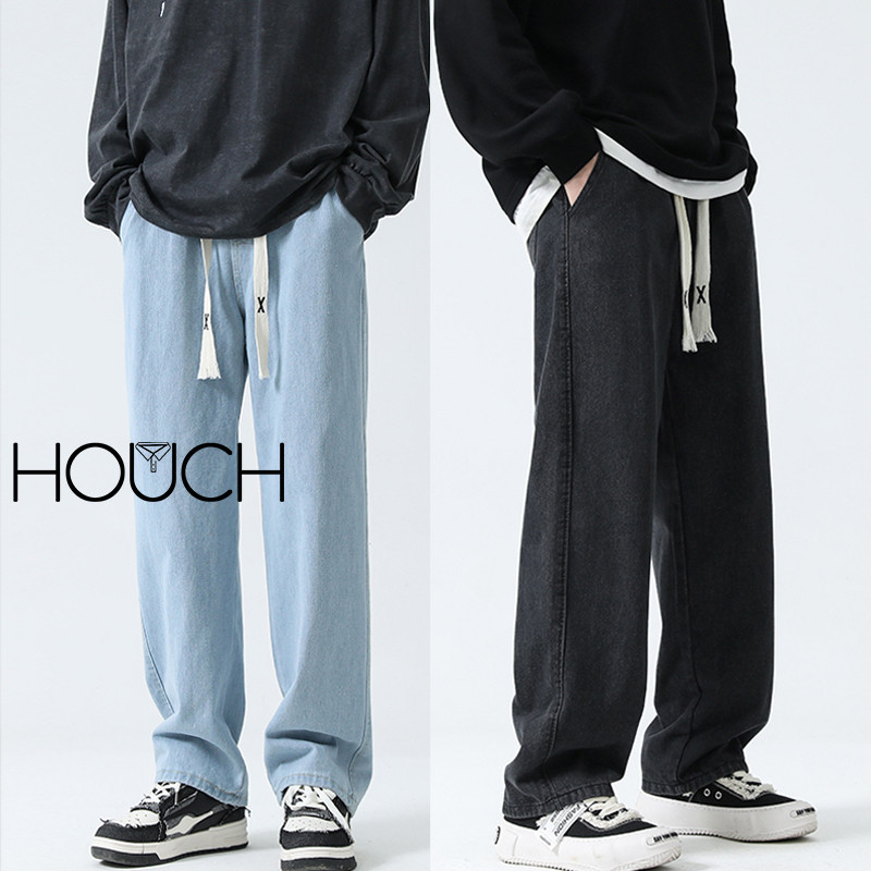 Jeans Loose Plus Fat Plus Size Harem Trousers Stretch Feet Jeans Men