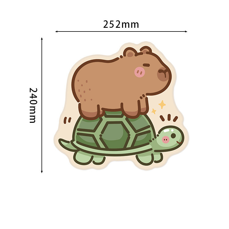 CAPYBARA MOUSE MAT Kapibala Office Accessories Gaming Mouse Pad Office $12.87 - PicClick AU - View #5
