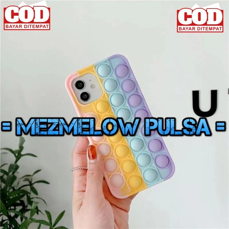 Pop It Rainbow Silicone Caseng Casing Lembut Case XIAOMI POCO F3 / REDMI K40 - Gambar 3