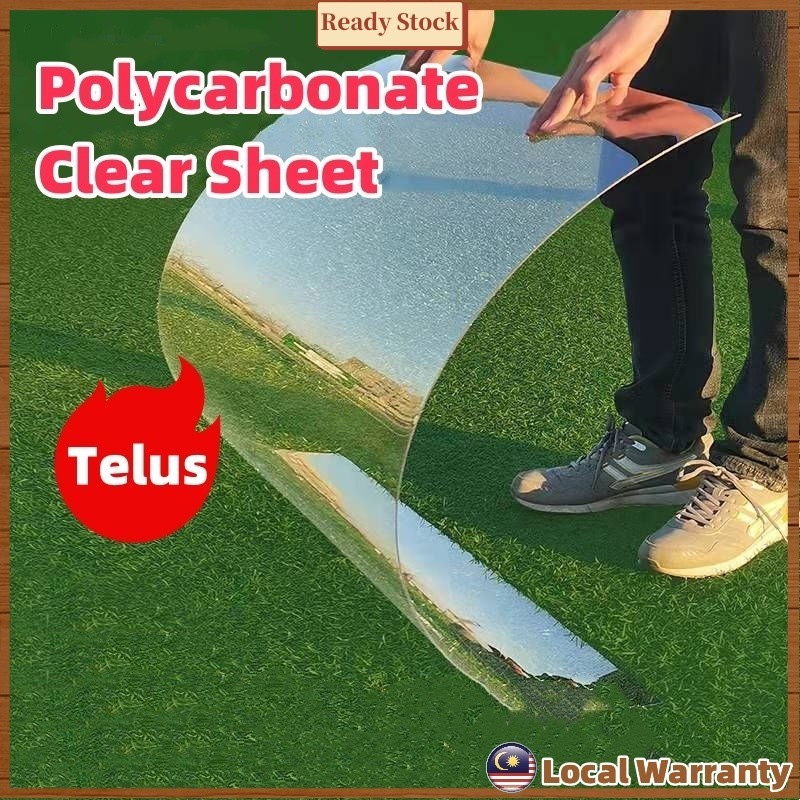 ATAP CERAH LUTSINAR RATA POLYCARBONATE sheet / PC FLAT TRANSPARENT ROOF ...