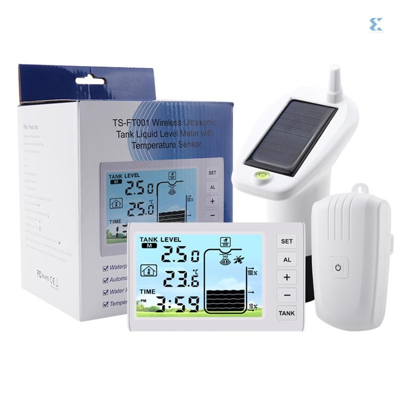 Ultrasonic Level Sensor Ultrasonic Water Tank Liquid Depth Level Meter ...